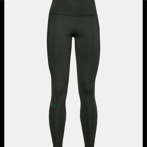 *NWT* Under Armour Women’s UA Rush ColdGear Jacquard Leggings Size M - Picture 3 of 8